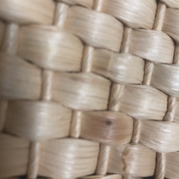 Woven Straw Sequin Butterfly Dragonfly Purse NWT - Picture 10 of 13